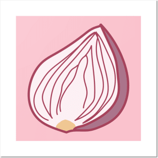 Onion by Courtney Graben Posters and Art